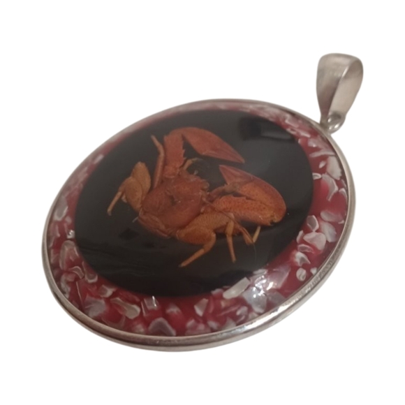 Crab Pendant Zodiac Cancer - Picture 5 of 6